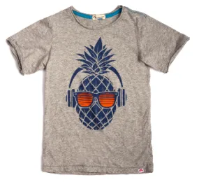 Appaman - Boys Cool Pineapple Tee in Heather Grey