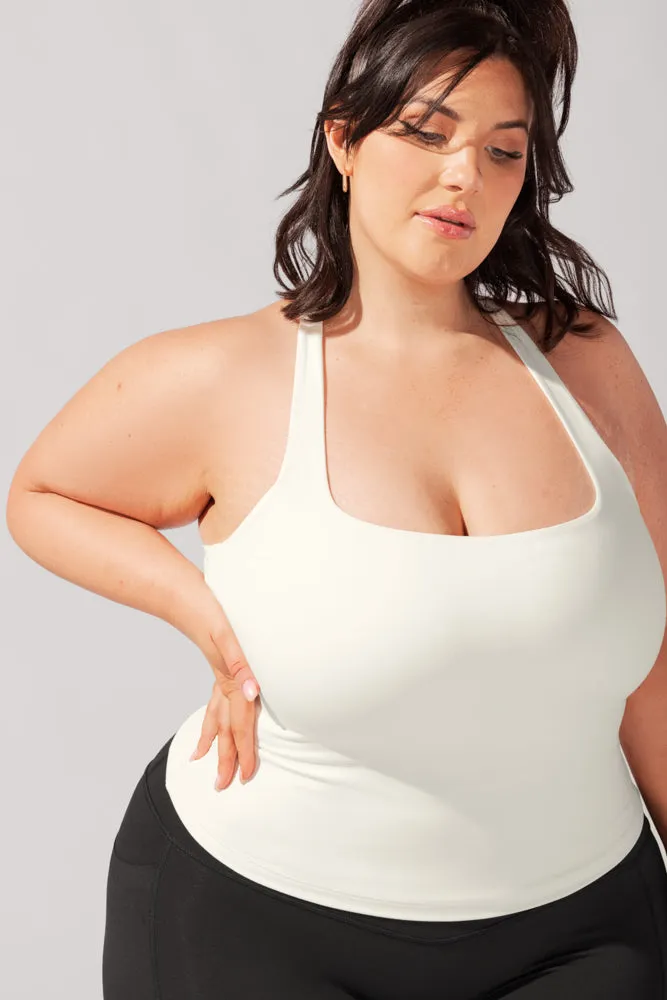 Audrey Tank - Coconut Cream