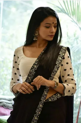 Balika Fancy Heavy Mushroom Silk Saree