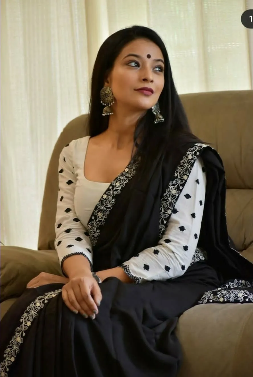 Balika Fancy Heavy Mushroom Silk Saree