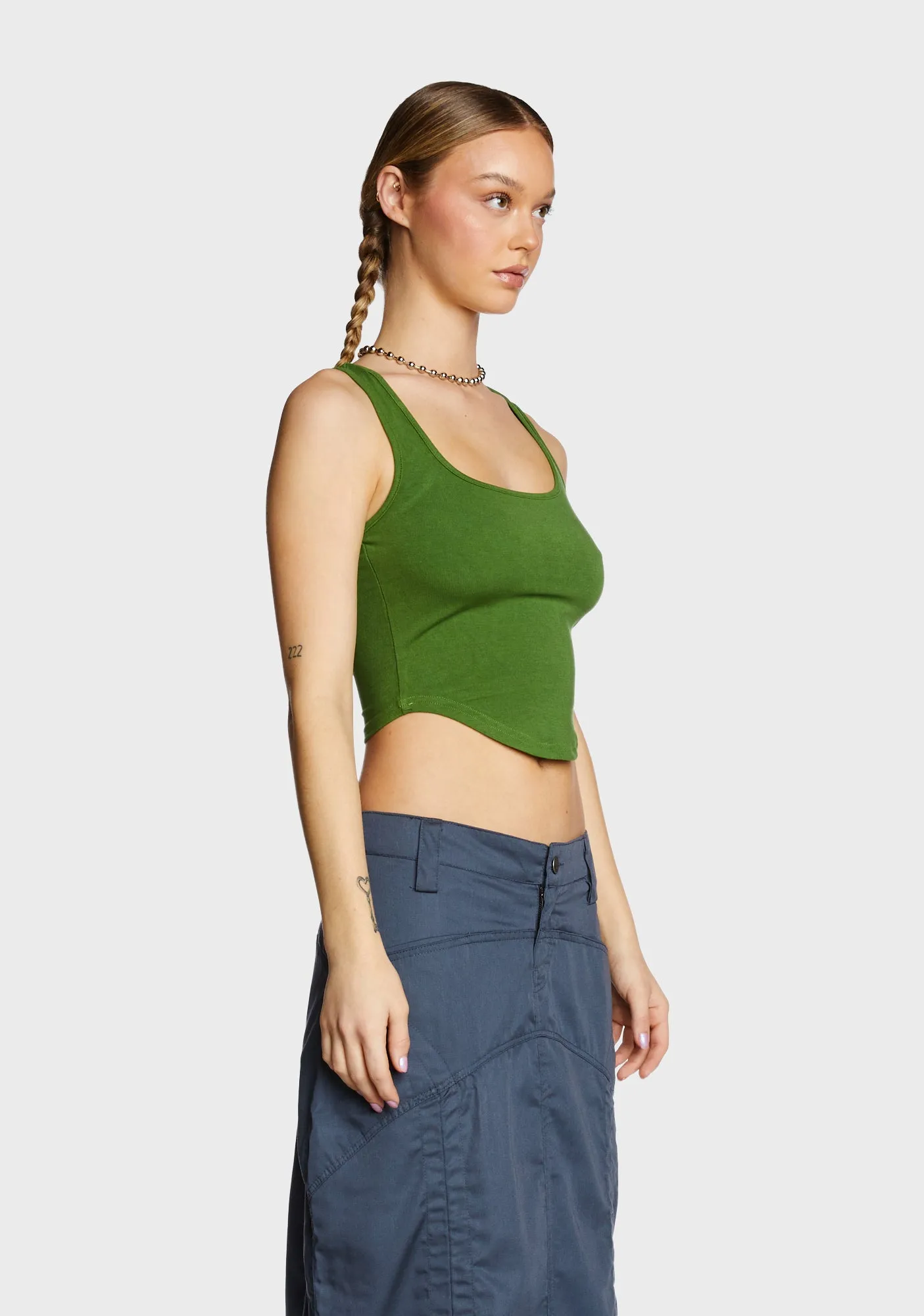 Basic Chic Tank Top - Green