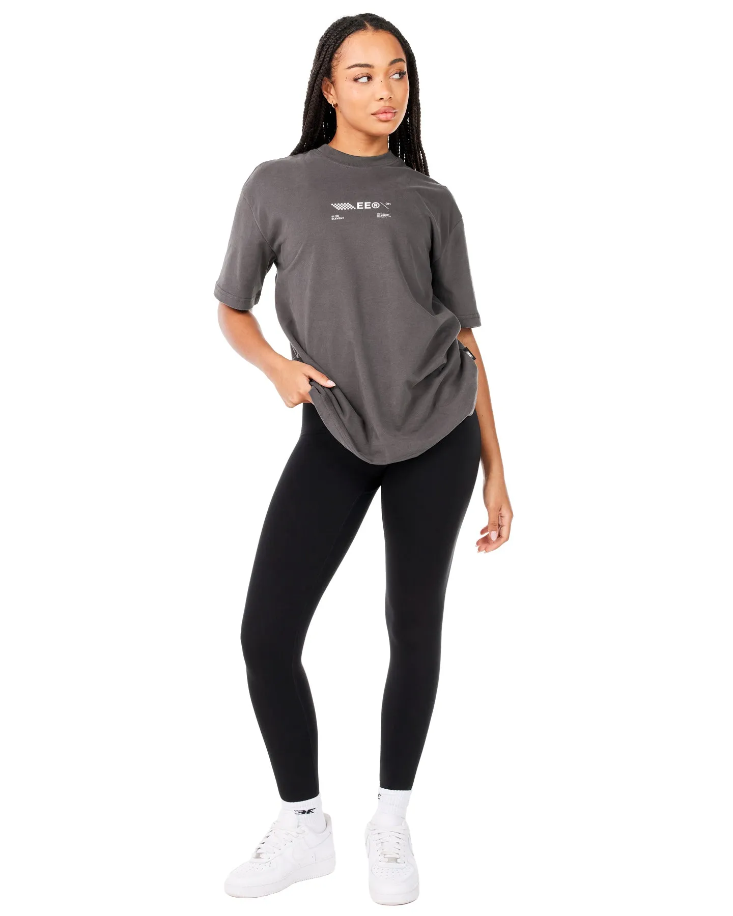 Capital V2 Oversized Tee - Cool Slate