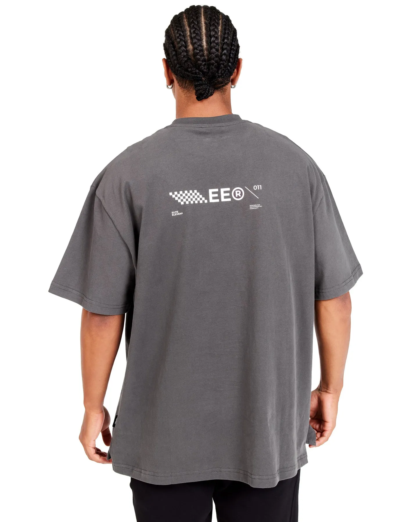 Capital V2 Oversized Tee - Cool Slate