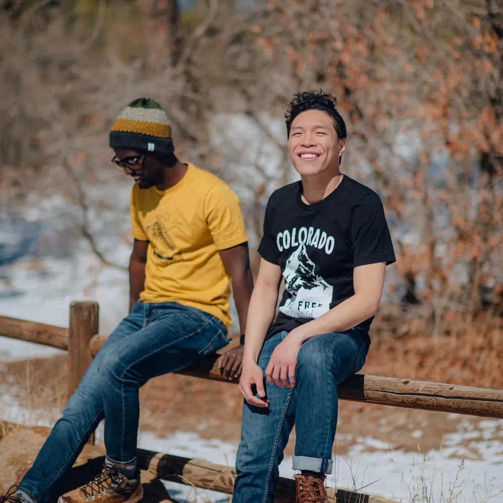 Colorado Live Free Stay Wild Tee