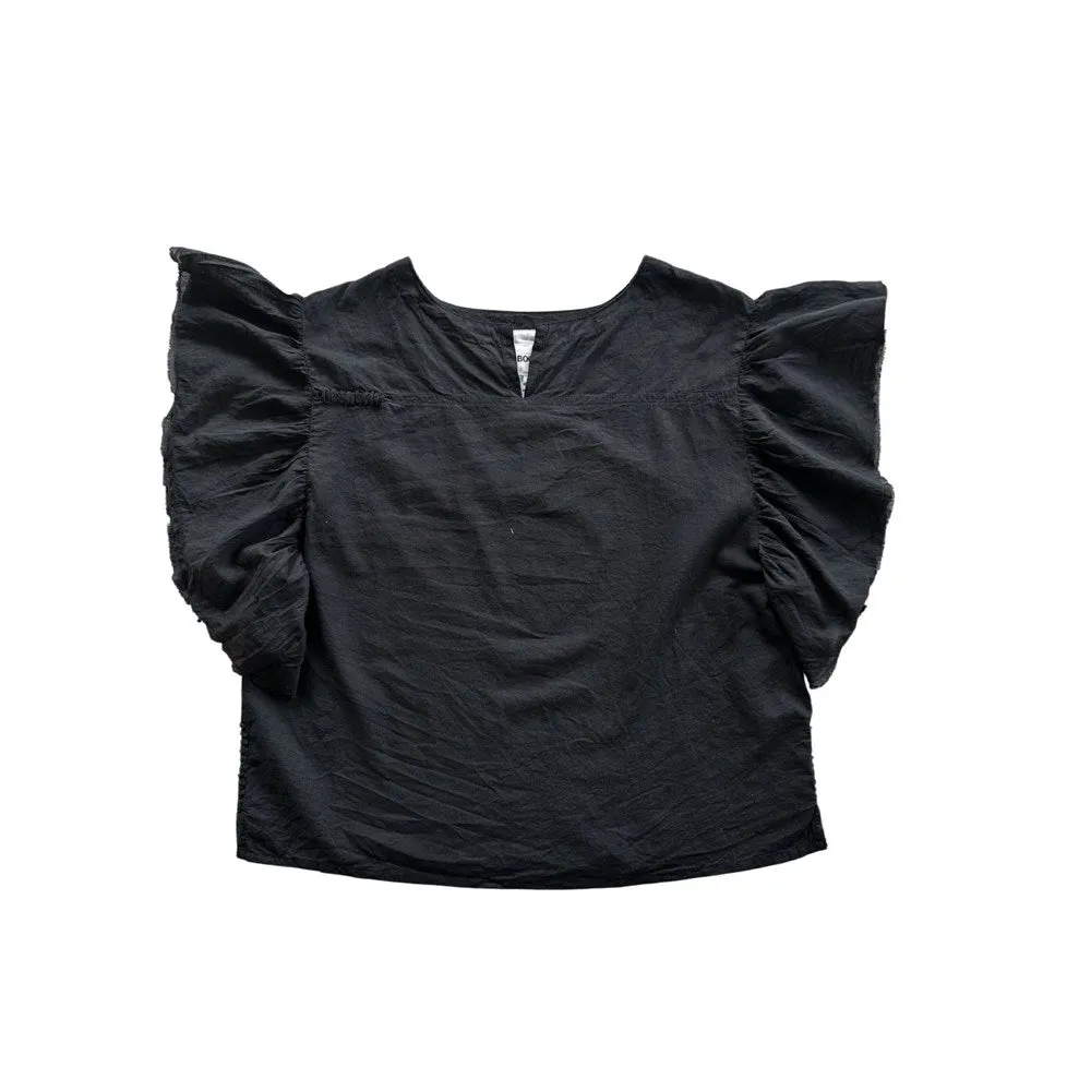 Cotton Nymph Top - Black