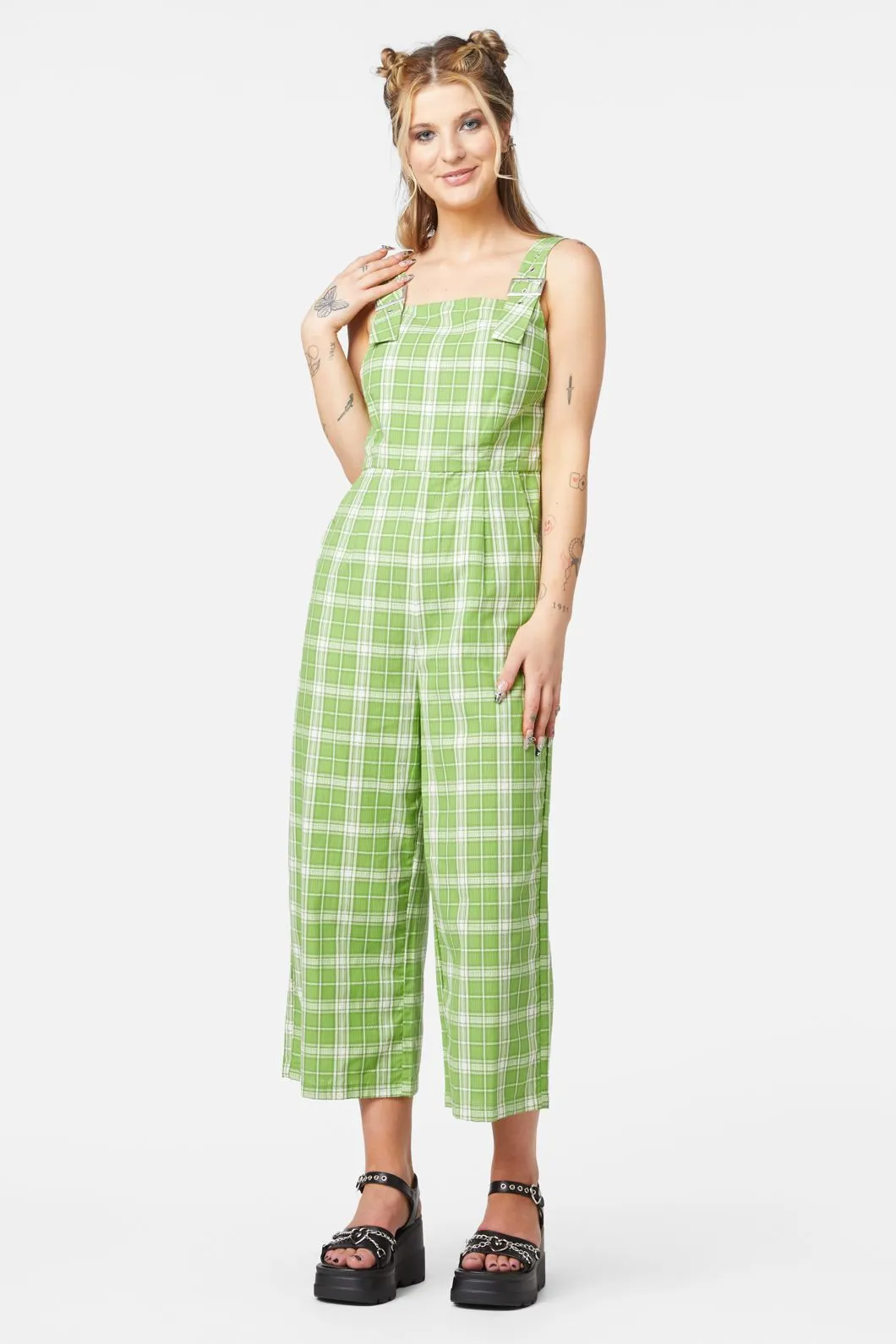 Dazed Tartan Jumpsuit