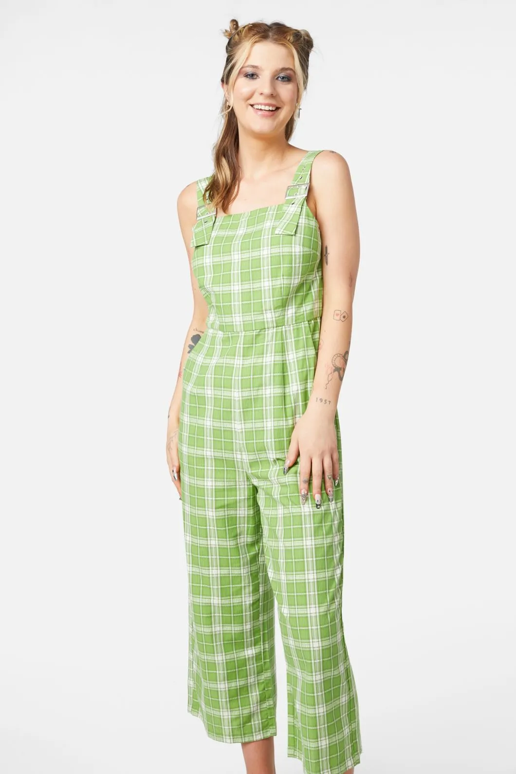 Dazed Tartan Jumpsuit