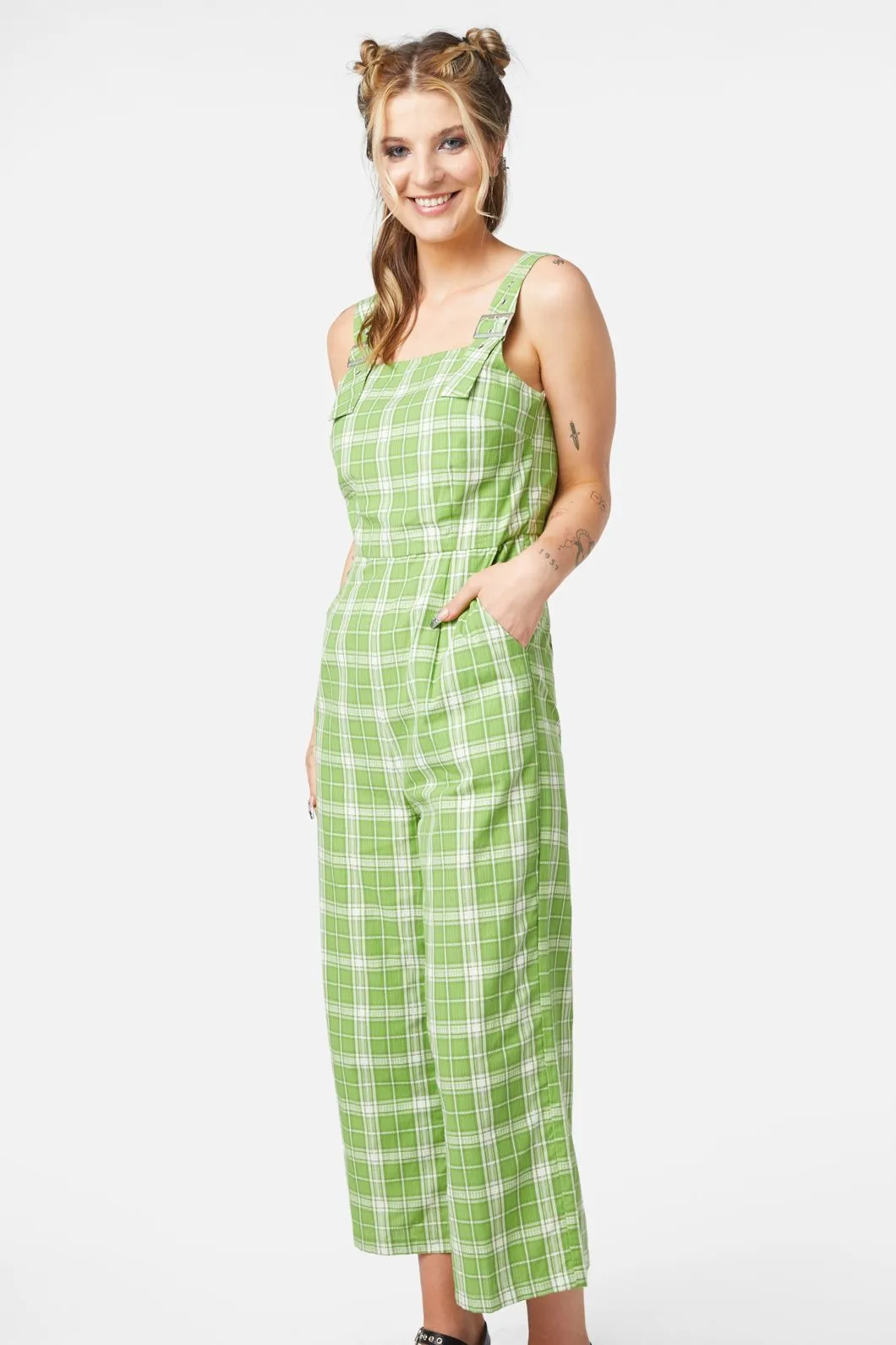 Dazed Tartan Jumpsuit