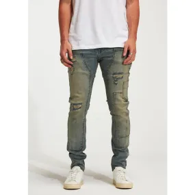 Embellish Hart 2.0 Ripped Sand Blue Jeans (EMBSP123-2)