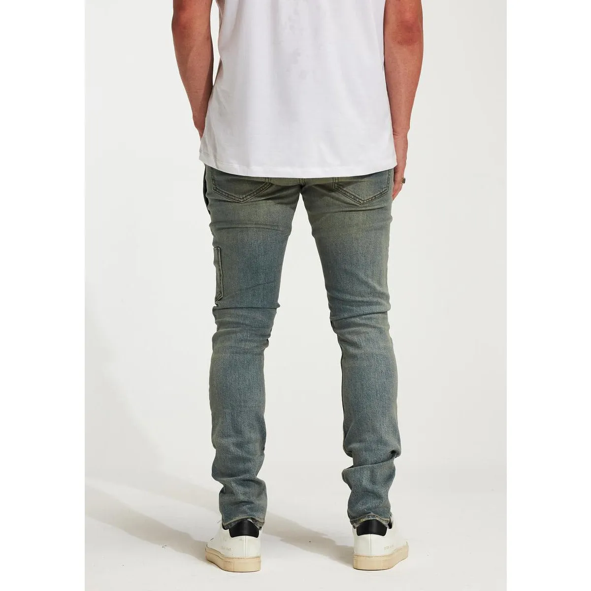 Embellish Hart 2.0 Ripped Sand Blue Jeans (EMBSP123-2)