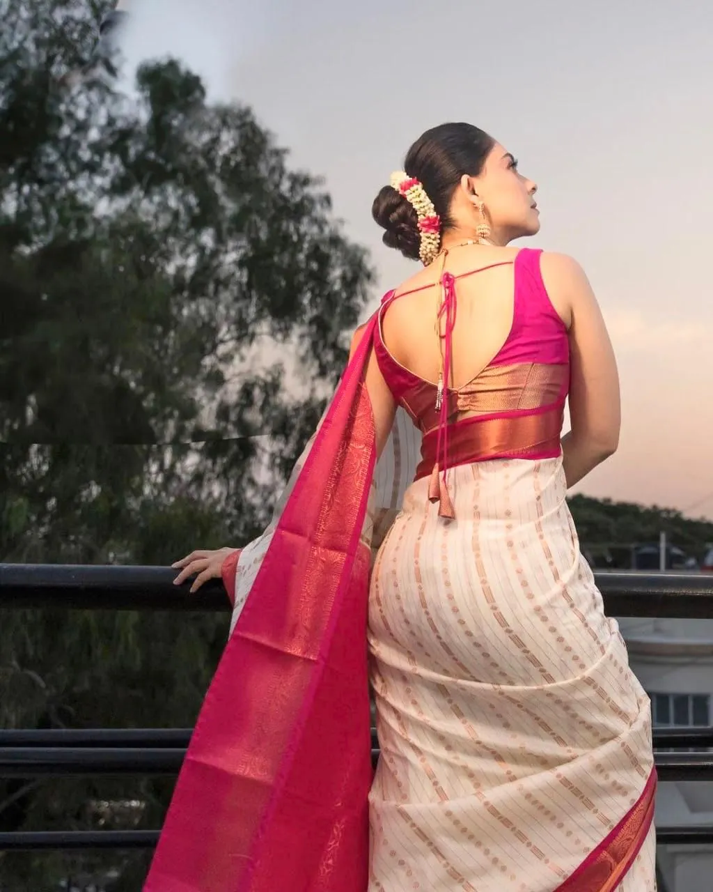 Ethereal Beige Soft Silk Saree With Incredible Blouse Piece