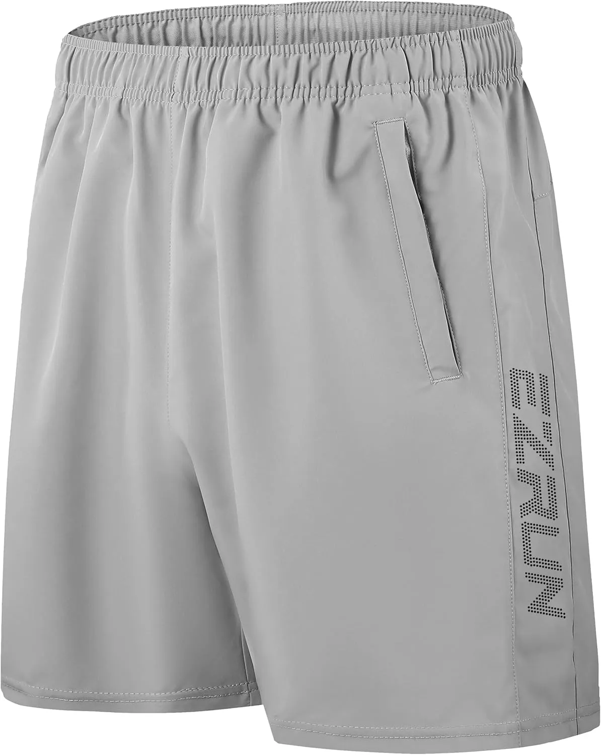 EZRUN Men's Athletic Running Shorts 7 inch Quick Dry Exercise Tennis Shorts Lightweight Workout Gym Shorts