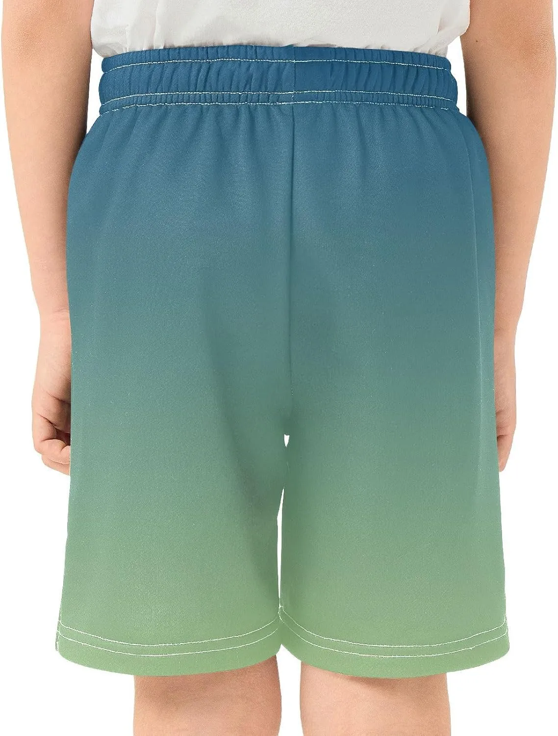 Gradient Boys Athletic Shorts Lightweight Kids Active Youth Shorts with Pockets