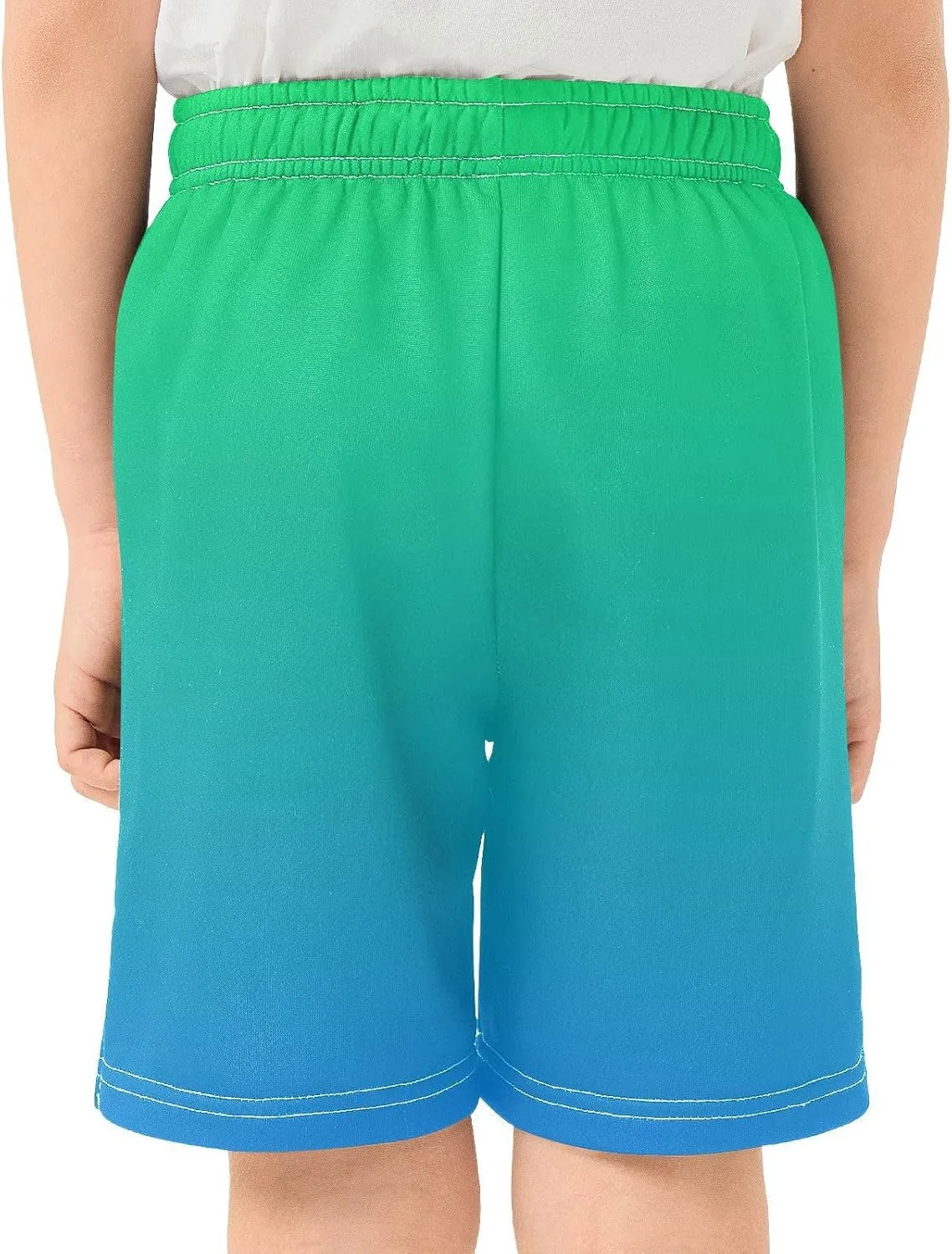 Gradient Boys Athletic Shorts Lightweight Kids Active Youth Shorts with Pockets
