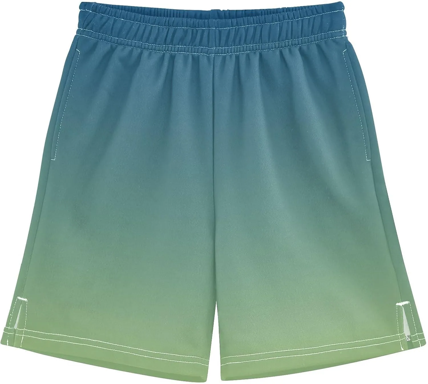 Gradient Boys Athletic Shorts Lightweight Kids Active Youth Shorts with Pockets