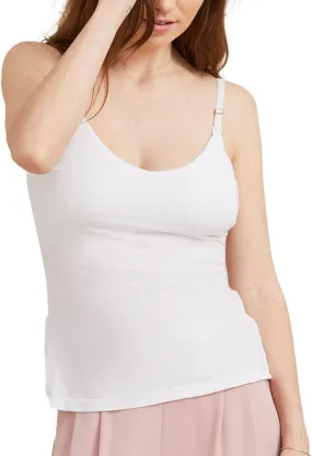 HATCH Collection | Breastfeeding and Nursing Tank | The Clip Down Nursing Tank Top Cami with Built in Bra Support S-XL