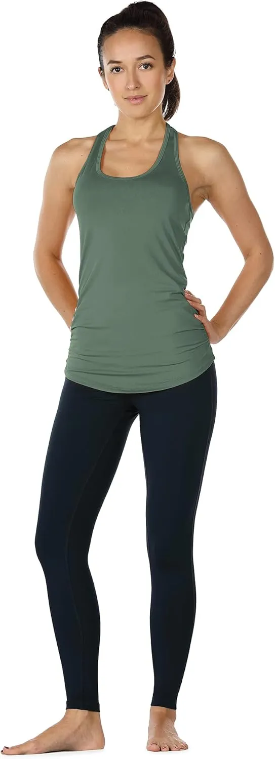 icyzone Workout Yoga Fitness Sports Racerback Tank Tops for Women