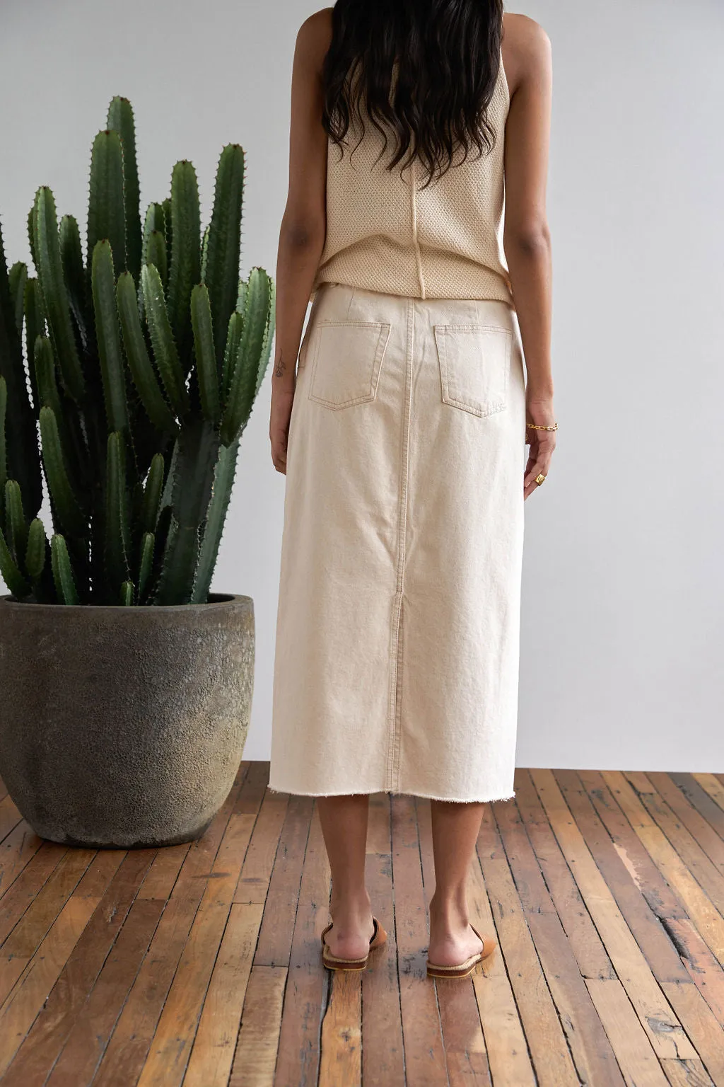 JOANIE DENIM SKIRT