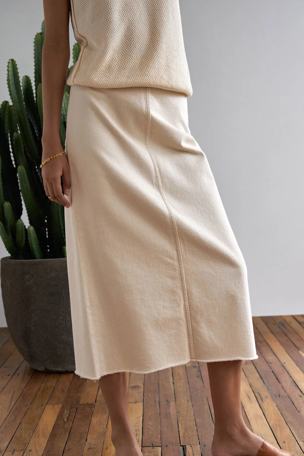 JOANIE DENIM SKIRT