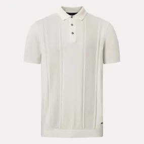 Kalle Slim Fit Cotton Polo / Natural