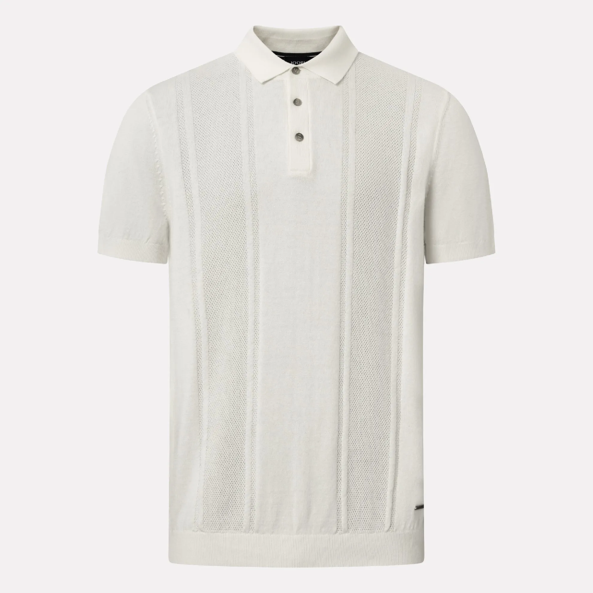 Kalle Slim Fit Cotton Polo / Natural