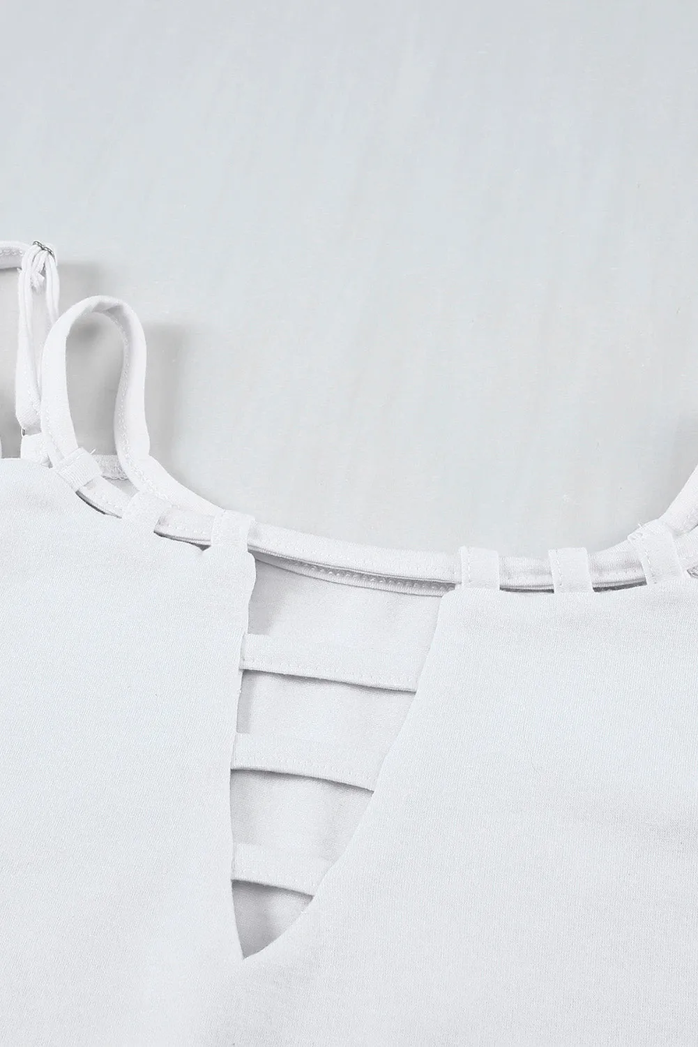 Ladder Hollow-out Tank Top