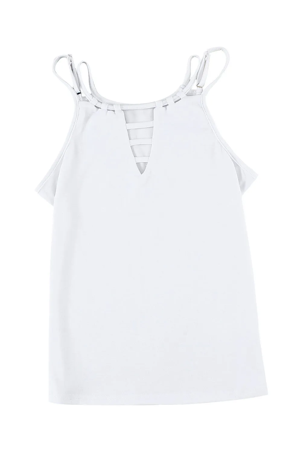 Ladder Hollow-out Tank Top