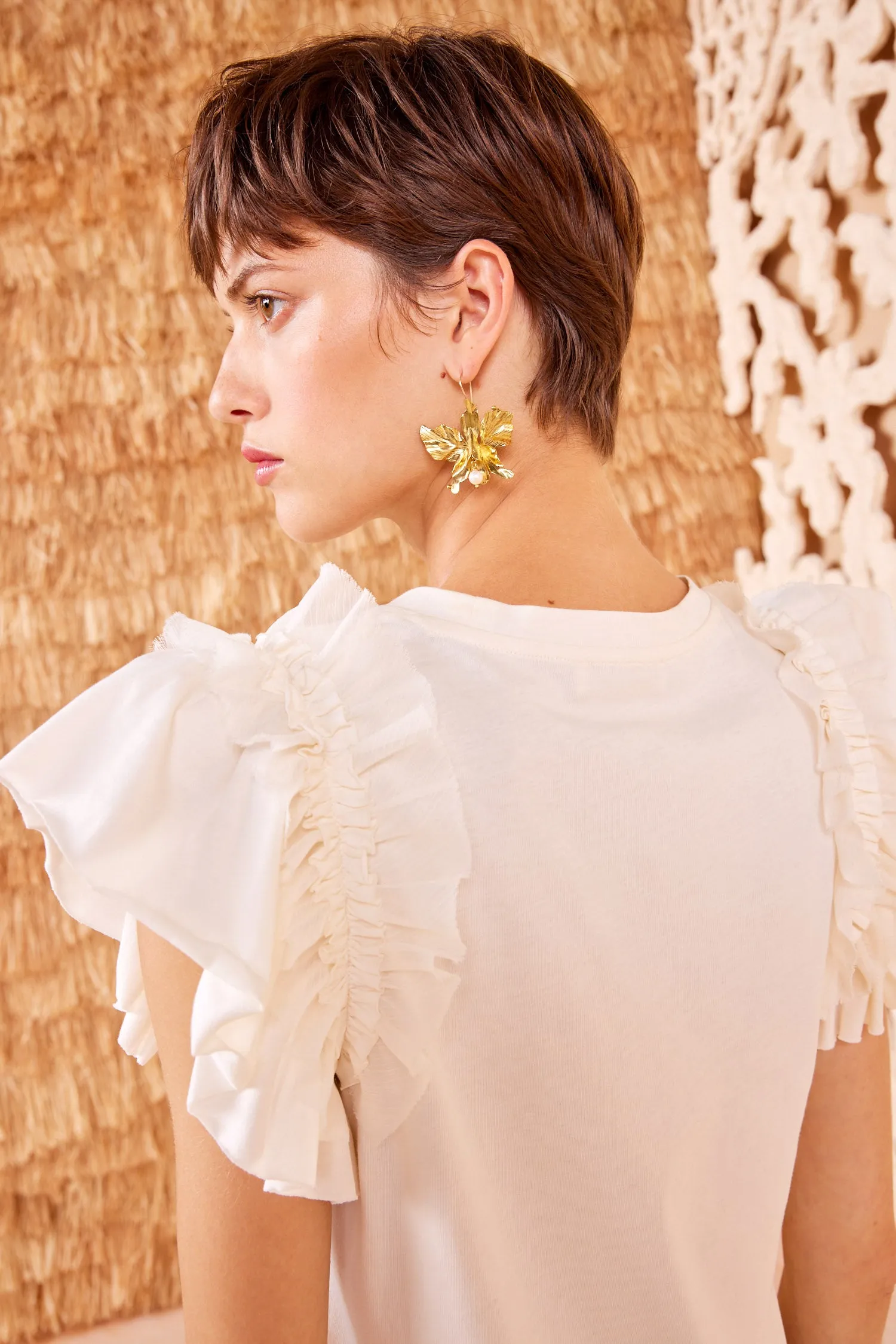 Leia Top - Cowrie
