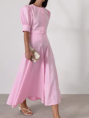 Lola Scallop Seam Dream Skirt | Cloud Pink
