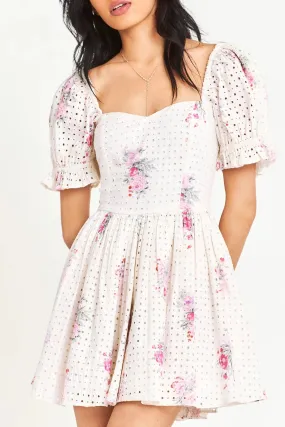 Loveshackfancy Altima Dress in Spanish Lavender