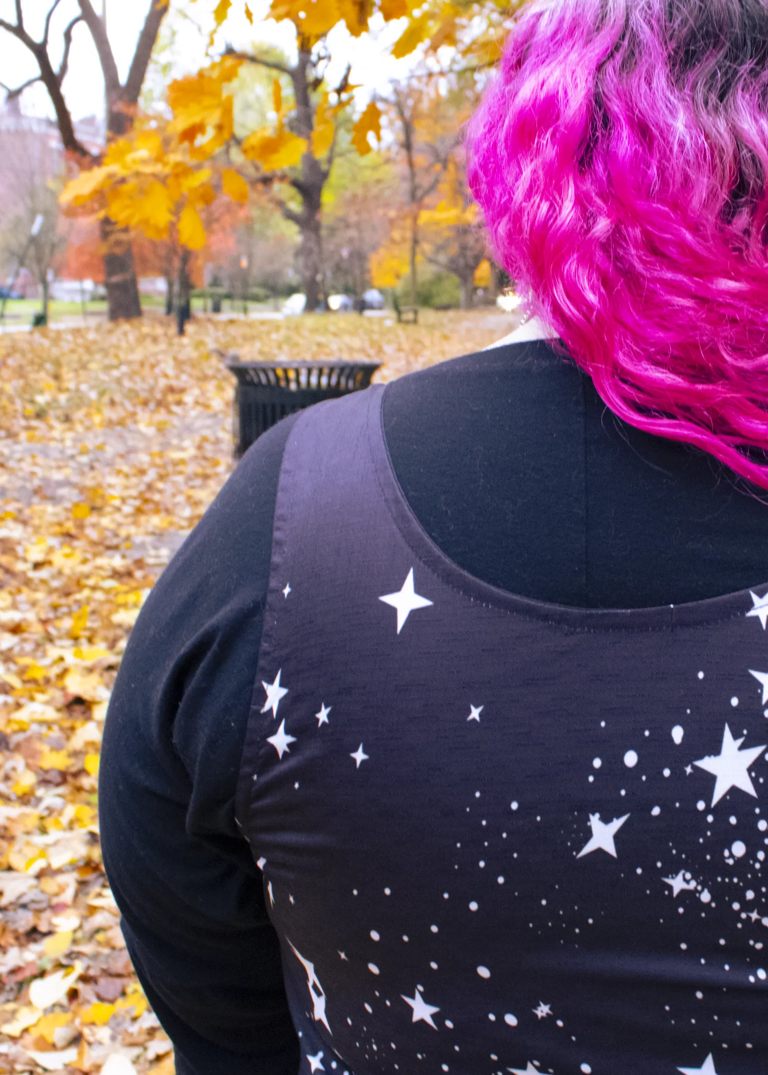 M Star Print Dungarees