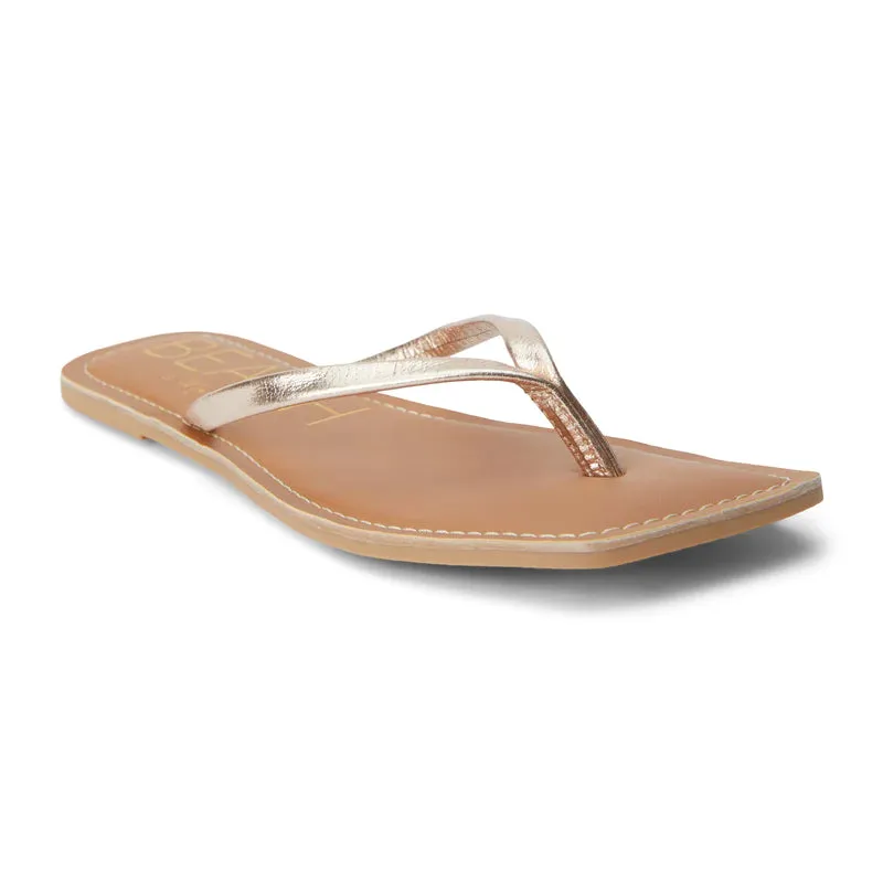 MATISSE Bungalow thong sandal-Gold