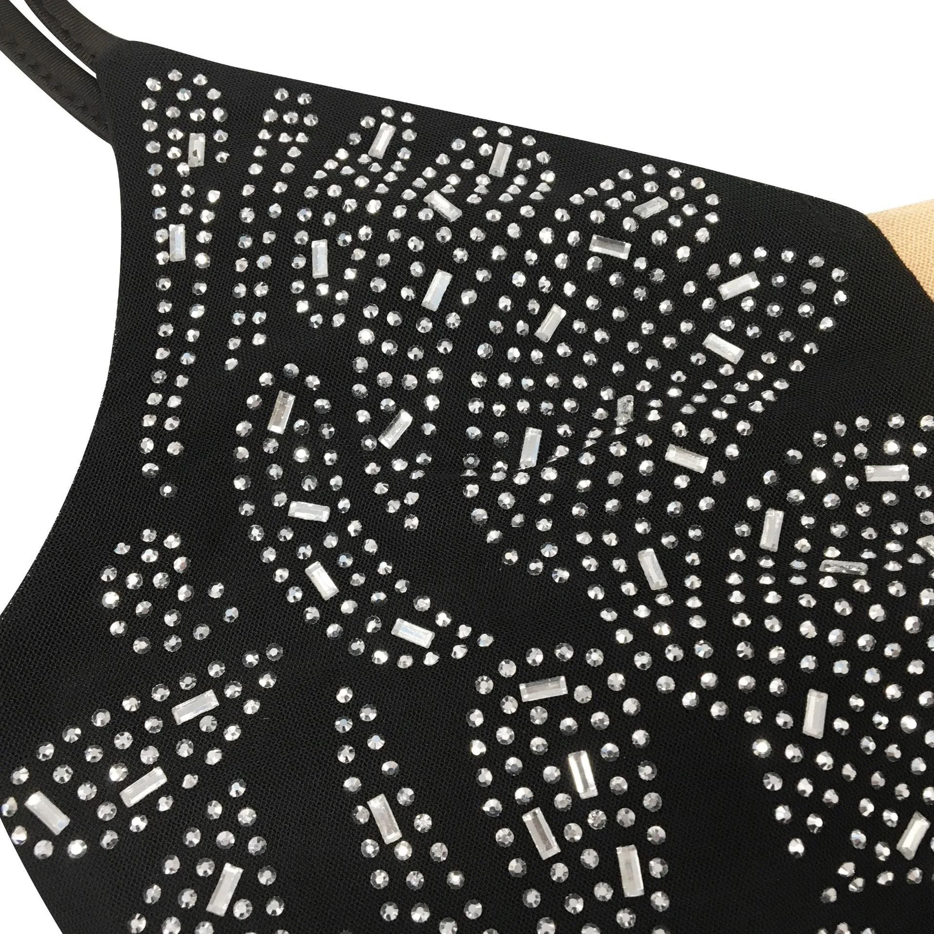 MB FASHION PAISLEY RHINESTONE JUMPSUIT MB5866 PRE-ORDER