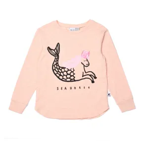 Minti Seahorse LS Tee