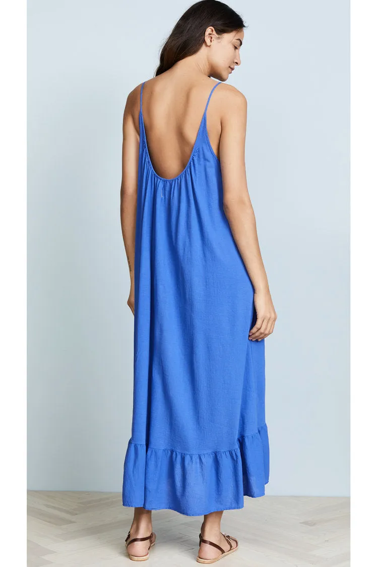 Paloma Ruffled Light Weight Cover-Up Dress by 9Seed