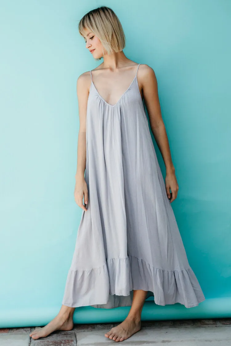 Paloma Ruffled Light Weight Cover-Up Dress by 9Seed