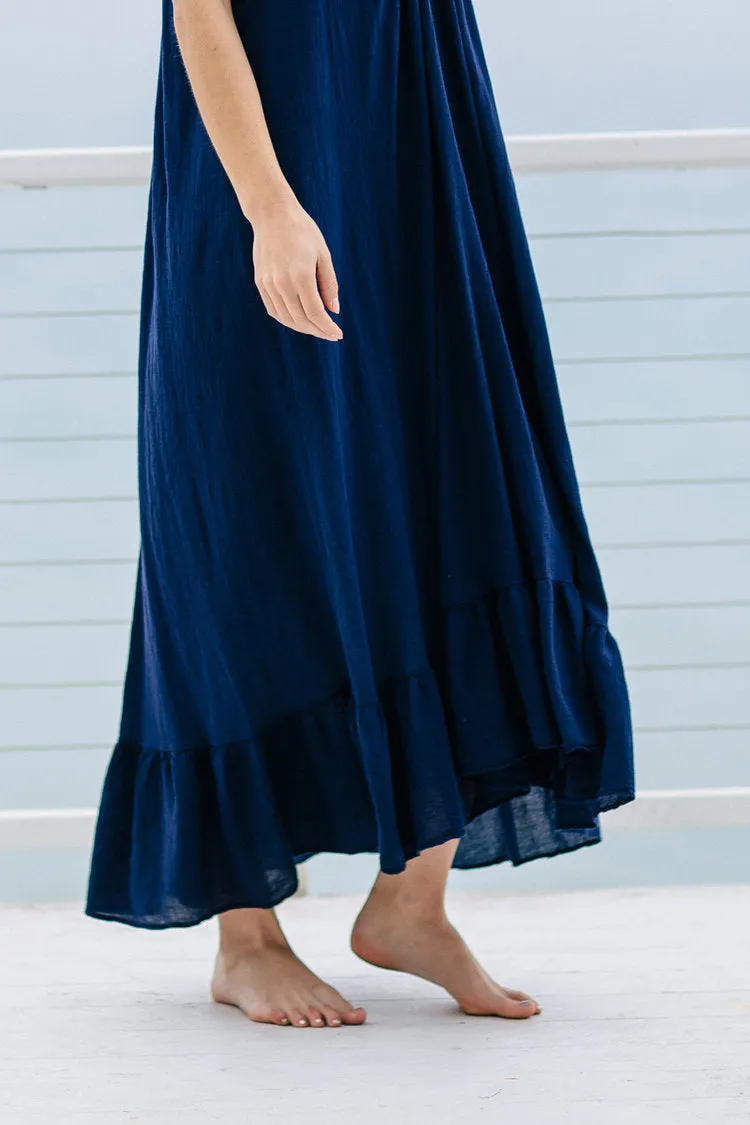 Paloma Ruffled Light Weight Cover-Up Dress by 9Seed