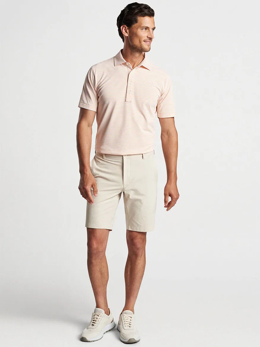 Peter Millar Surge Performance Short in British Cream