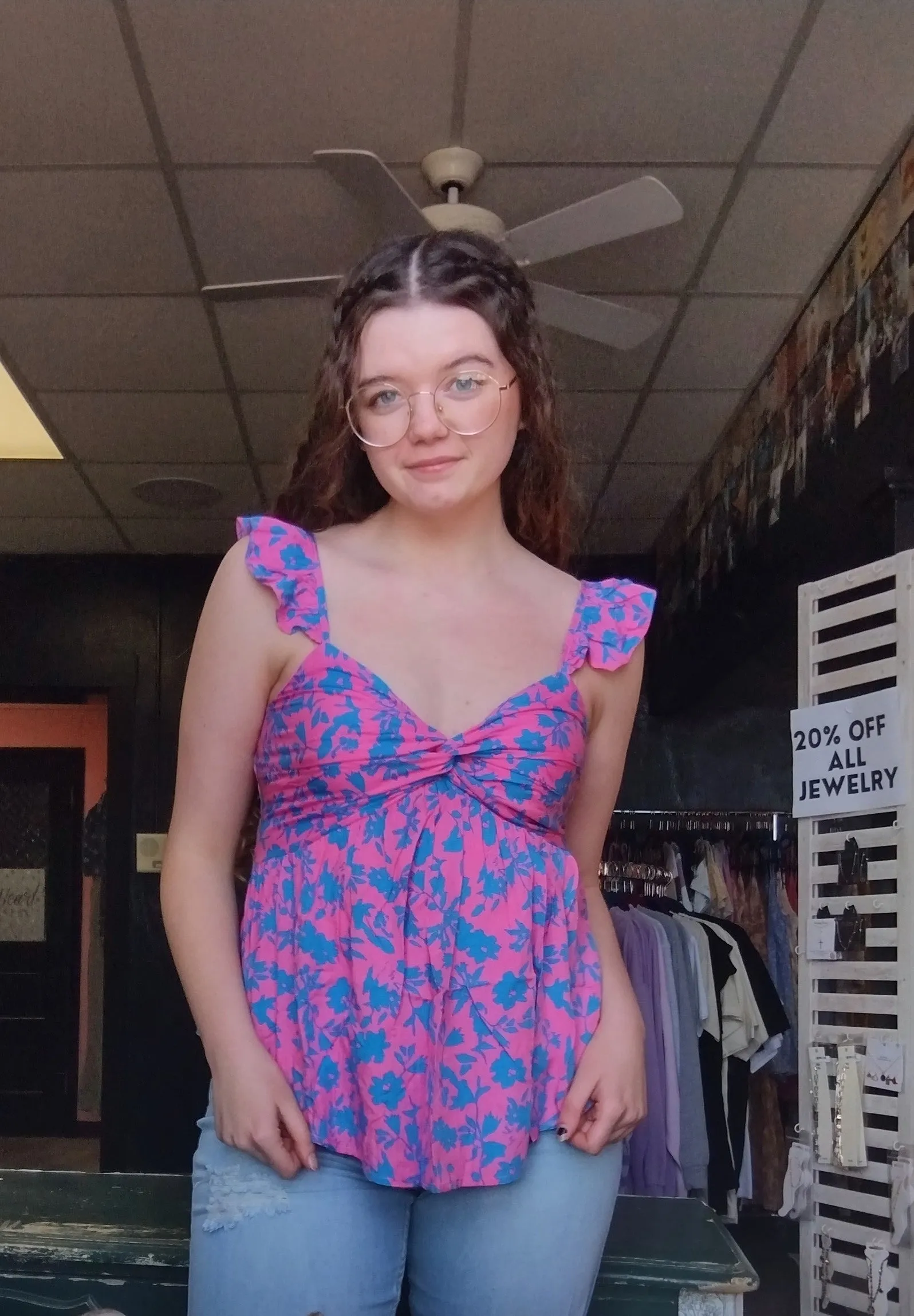 Pink and Blue Dream Tank