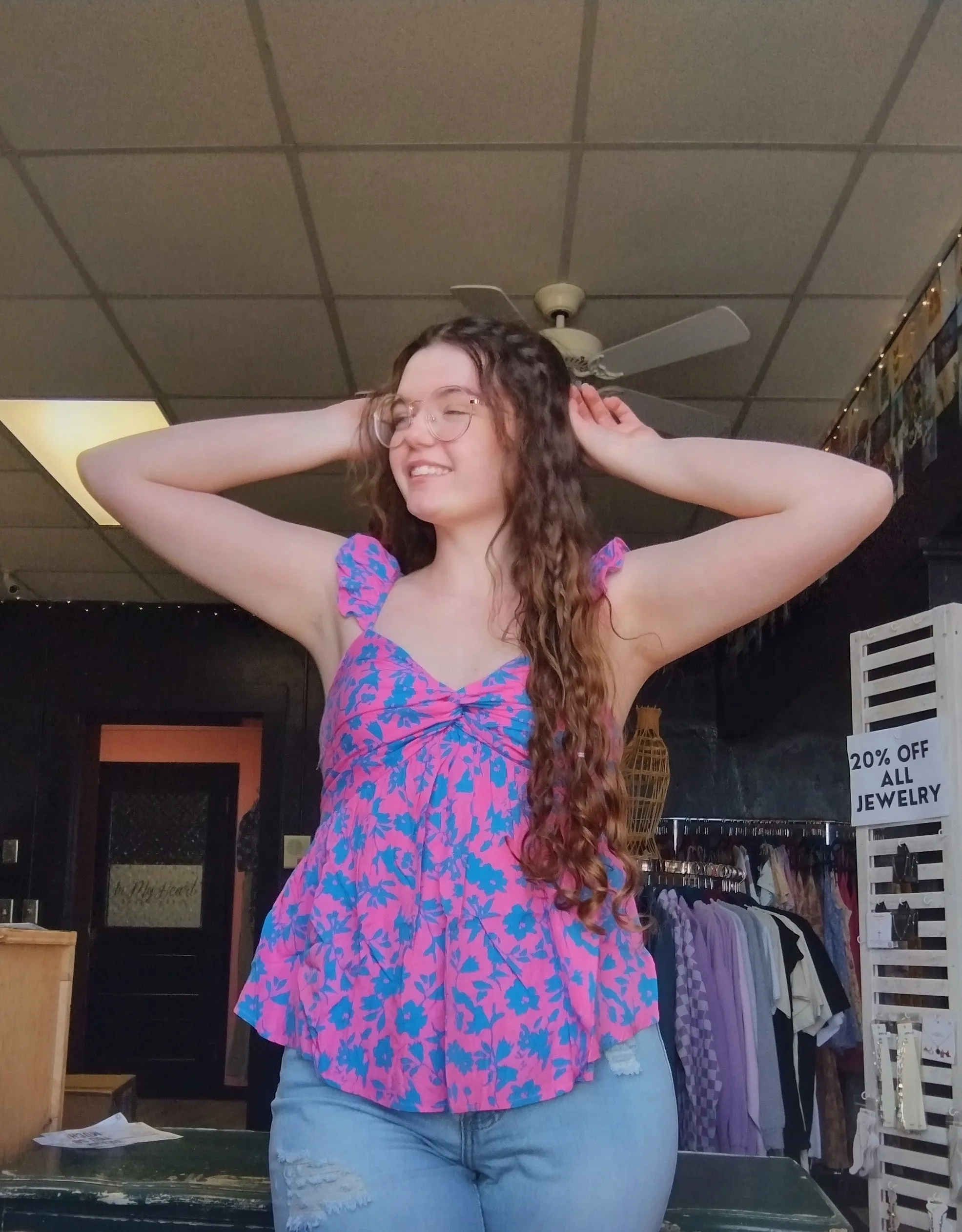 Pink and Blue Dream Tank