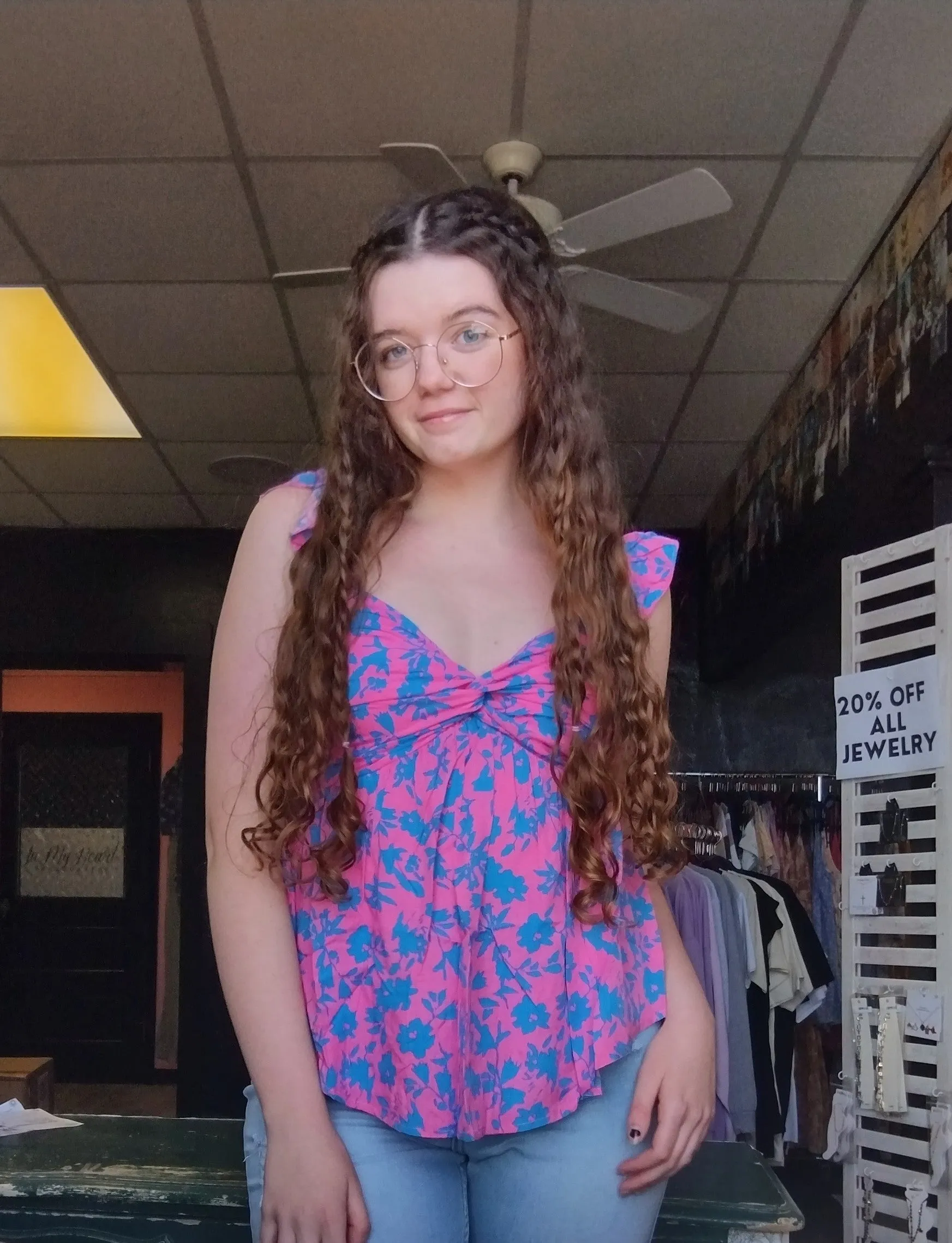 Pink and Blue Dream Tank