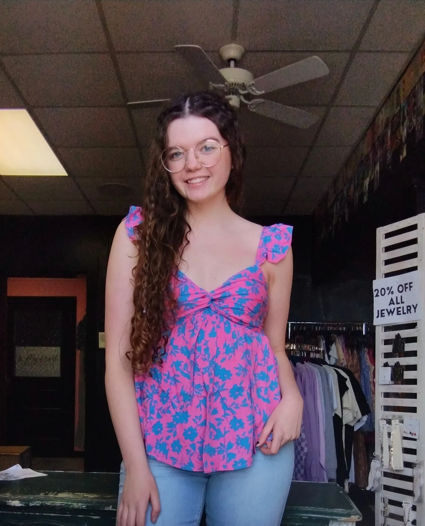 Pink and Blue Dream Tank