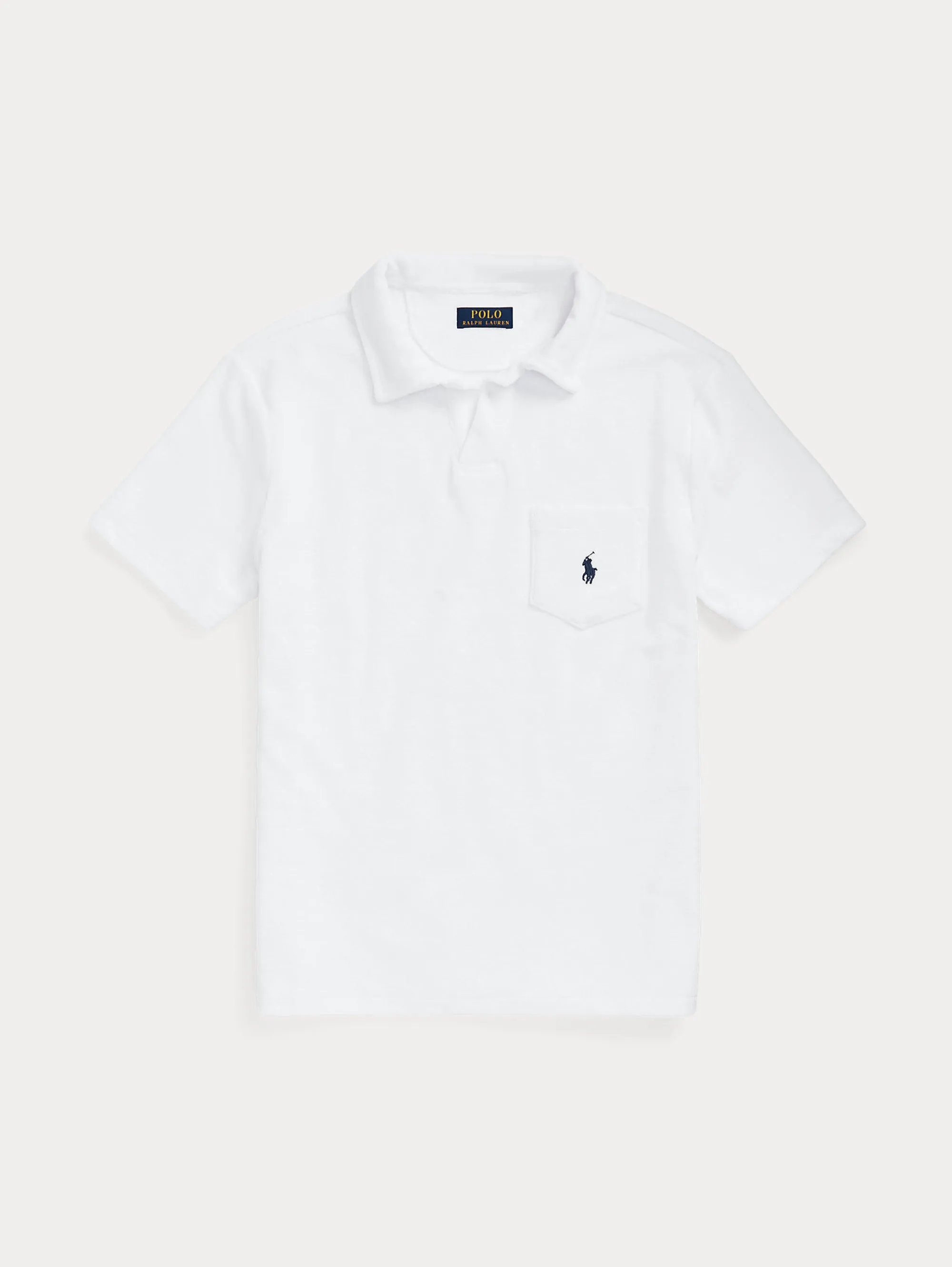 Polo in Spugna con Taschino Bianco