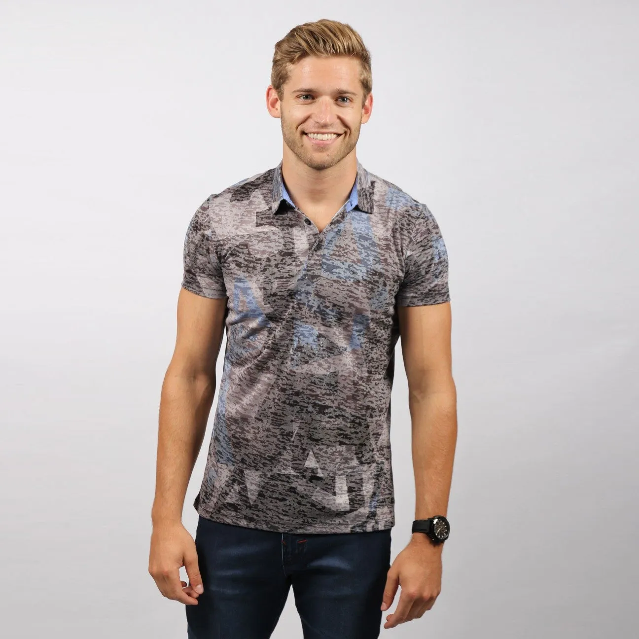 Print Polo Shirt 1191