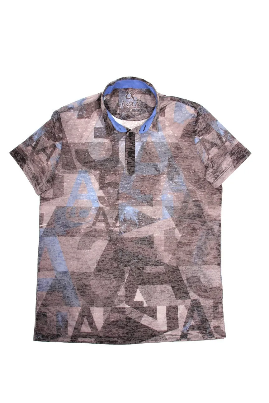 Print Polo Shirt 1191