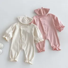 Puff Sleeve Jumpsuit