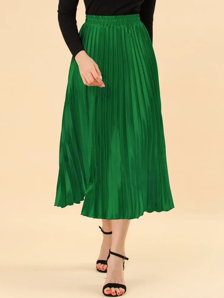 Relaxed Pleated skirt
