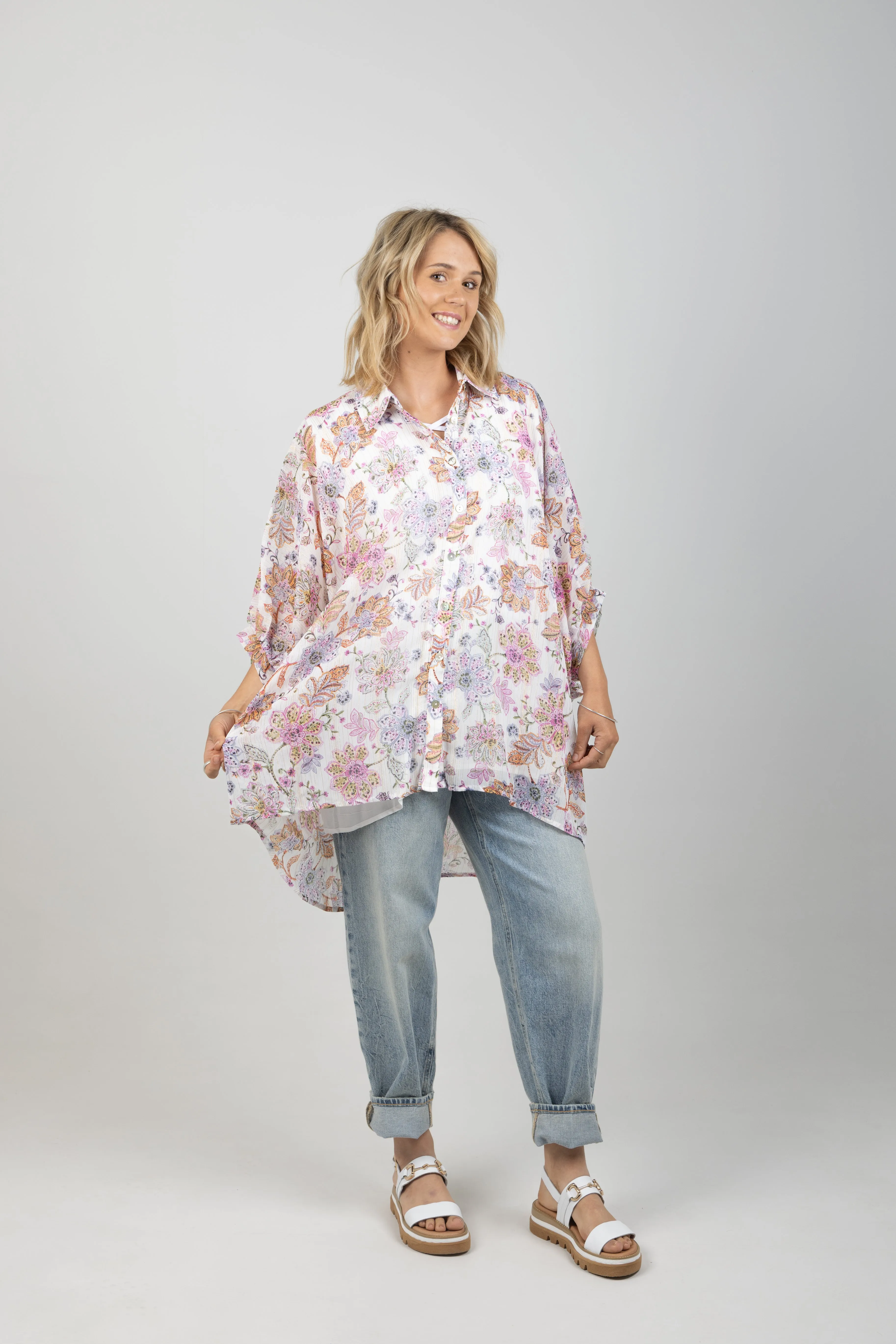 SERENO RELAXED SHIRT PAISLEY