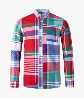 Slim Fit Long Sleeve Sport Shirt