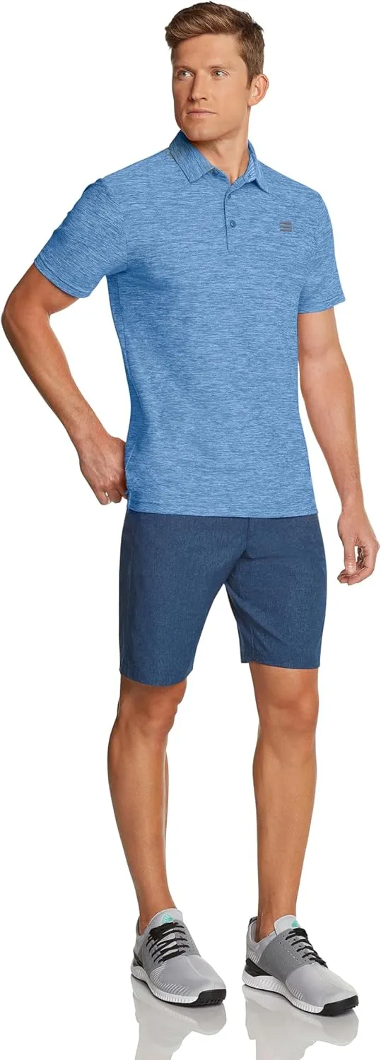 Three Sixty Six Golf Shirts for Men - Dry Fit Short-Sleeve Polo, Athletic Casual Collared T-Shirt
